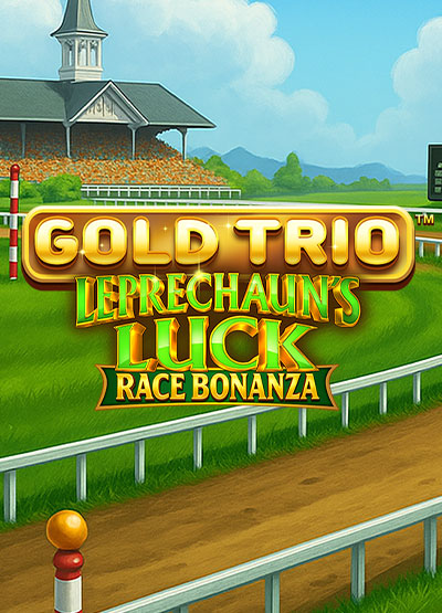 Gold Trio Leprechauns Luck Race Bonanza slots